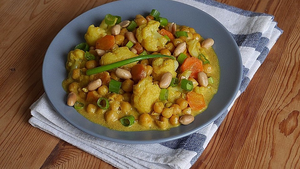 Vegetarisches(?) Kichererbsen-Curry